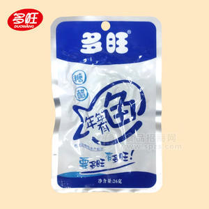 多旺糖醋魚仔休閑食品26g