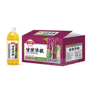 中星堂甘蔗茅根植物饮料728mlx15瓶