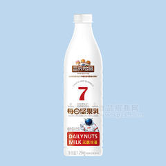 三只松鼠每日坚果乳植物蛋白饮料白瓶装招商1.25kg