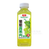 澳進葡萄真果肉復合果汁飲料瓶裝招商500ml