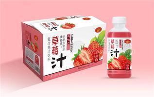 浩富金草莓汁复合果汁饮料500ml