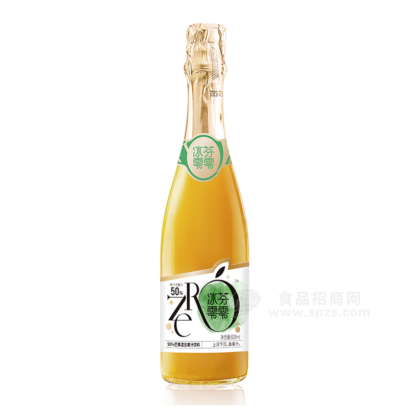 冰芬零零50%芒果混合果汁飲料828ml