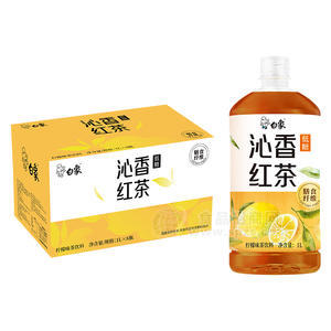 白象低糖沁香红茶调味茶饮料箱装招商1L×8瓶
