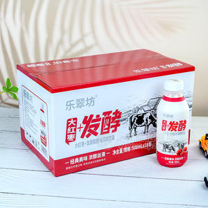 樂(lè)翠坊大紅棗+發(fā)酵酸奶味風(fēng)味飲品500mlx15瓶