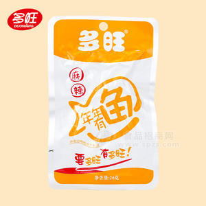 多旺麻辣魚(yú)仔休閑食品26g