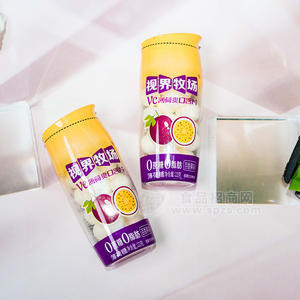 视界牧场VC薄荷爽口含片百香果味薄荷糖22g