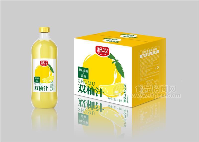 舒牧雙柚汁復(fù)合果汁飲料1L