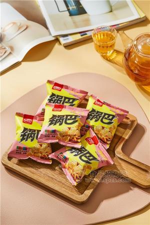 胡老大锅巴传统椒盐味陕西特产零食小吃