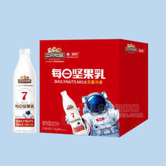 三只松鼠每日坚果乳植物蛋白饮料箱装招商1.25kg×6瓶