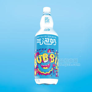 山少气泡奶风味饮品1.314L