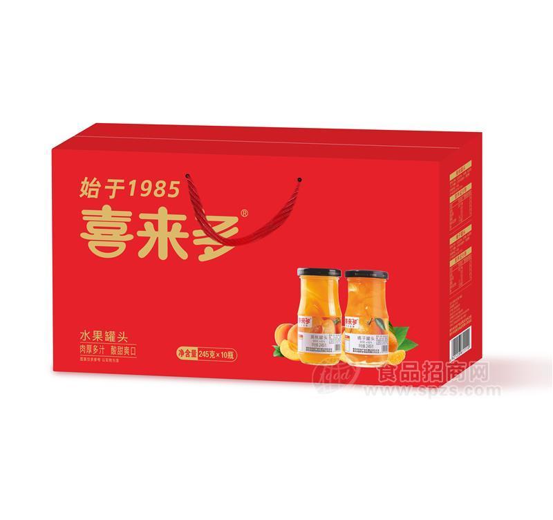 245克禮盒水果罐頭