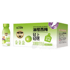 轻上轻燃油柑西梅发酵酸奶饮品箱装招商220ml×10瓶