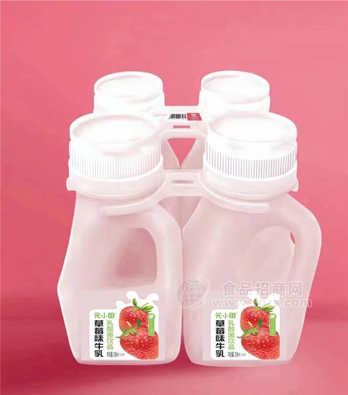 元小田草莓味牛乳乳酸菌飲品258ml