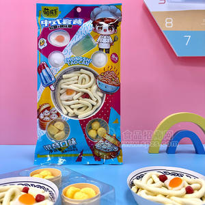 萌孩子中式套餐软糖+棉花糖混合口味袋装招商52g