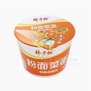 楊掌柜粉面菜蛋方便食品桶裝方便面港式肥汁味