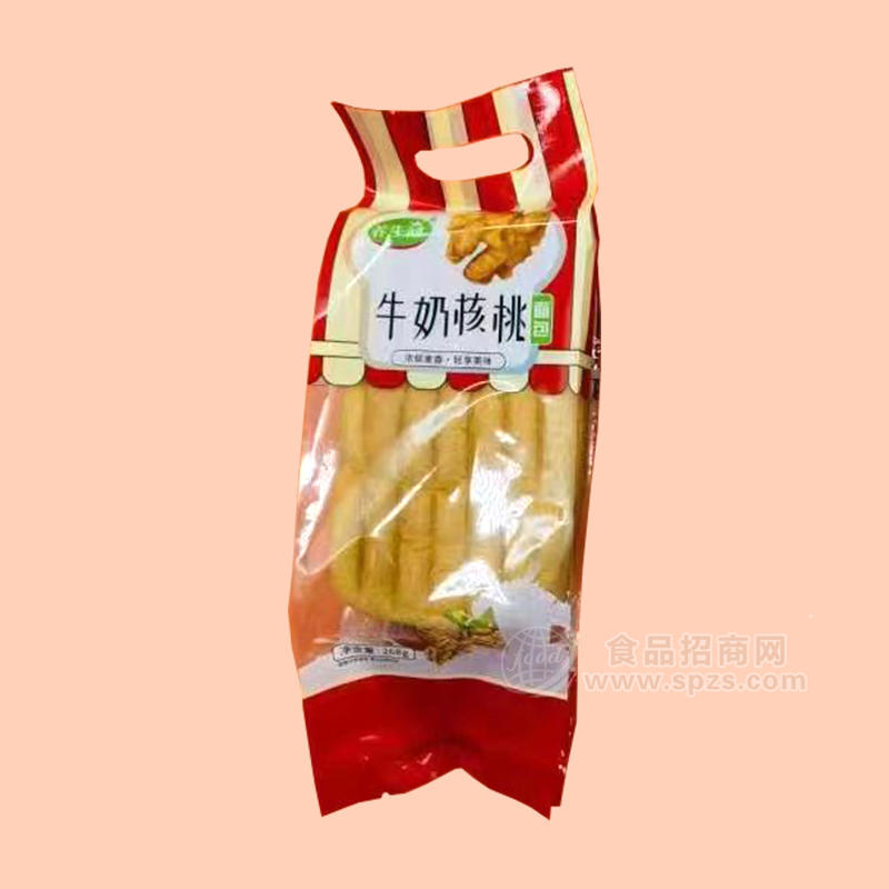 養(yǎng)生冠牛奶核桃面包方便食品268g