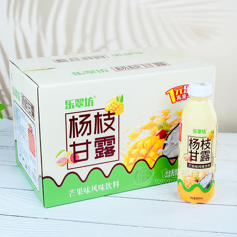 樂翠坊楊枝甘露芒果味風(fēng)味飲料600ml