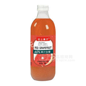 石上果子紅西柚復(fù)合果蔬汁飲料瓶裝招商1kg