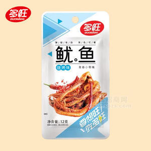 多旺燒烤味魷魚休閑食品12g