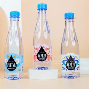 飞天鱼无糖苏打水饮料系列瓶装直饮招商420ml