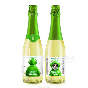 冰芬零零无醇气泡青柠汁汽水