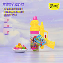 萌孩子树莓形棒糖超炫喷水糖玩系列箱装招商50g×24支