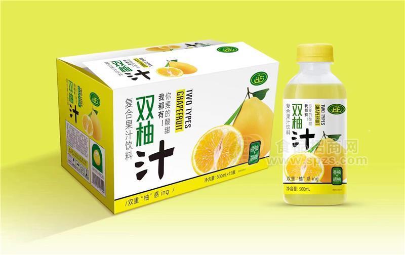 浩富金双柚汁复合果汁饮料500ml