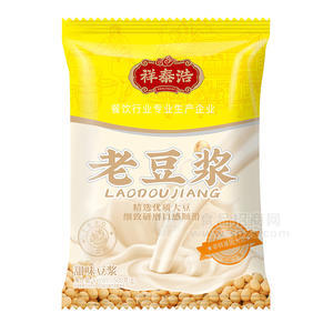 祥泰浩老豆?jié){甜味沖調(diào)飲品袋裝招商500g