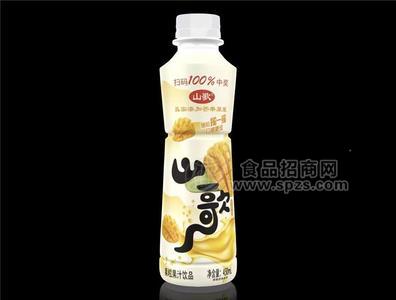 山歌果汁芒果味果粒果汁飲品450ml