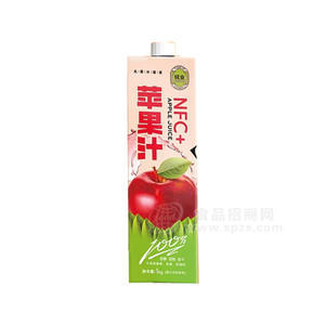 統(tǒng)業(yè)NFC蘋(píng)果汁果汁飲料盒裝招商1kg