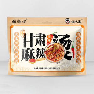 嗨吃家張順心甘肅麻辣燙天水麻辣燙袋裝360g