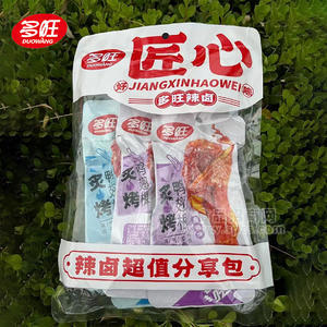 多旺辣卤鸭翅根休闲食品小零食招商