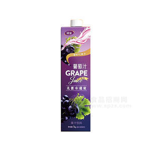 統(tǒng)業(yè)含NFC葡萄汁果汁飲料盒裝招商1kg