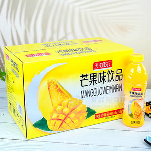 沙加乐芒果味饮品风味饮料600mlx15瓶