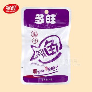 多旺醬汁魚(yú)仔小魚(yú)干休閑食品26g