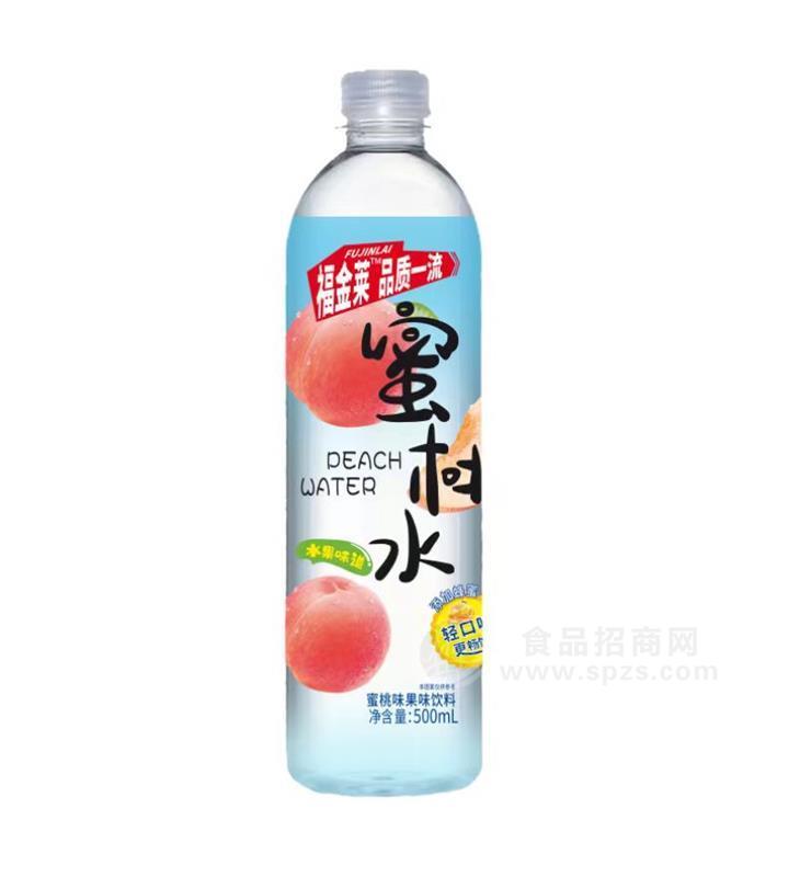 富金莱蜜桃水蜜桃味果味饮料500ml