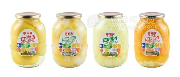 880克喜来多水果罐头