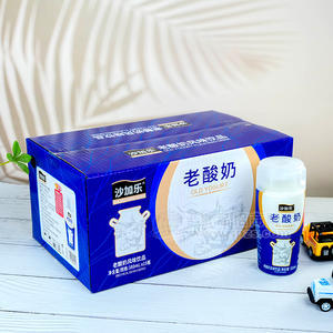 沙加樂(lè)老酸奶風(fēng)味飲品380mlx15瓶