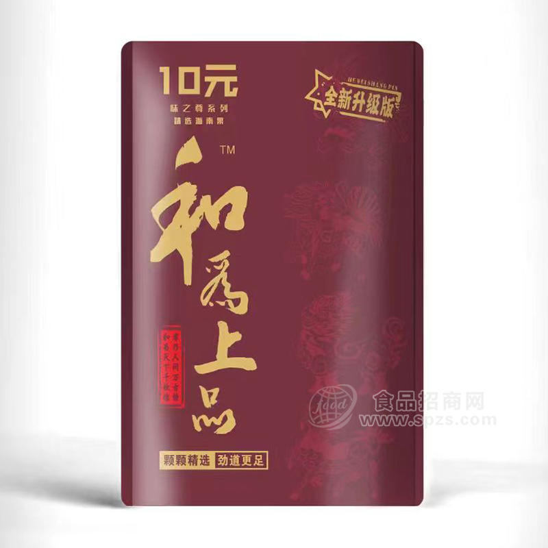 和为上品10元槟榔休闲食品招商 