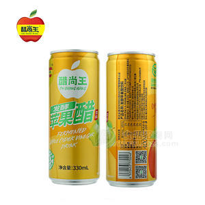 醋尚王發(fā)酵蘋果醋飲料330ml