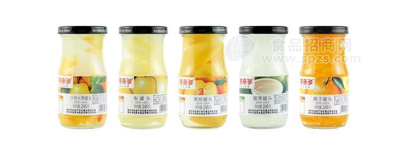 245克喜来多水果罐头