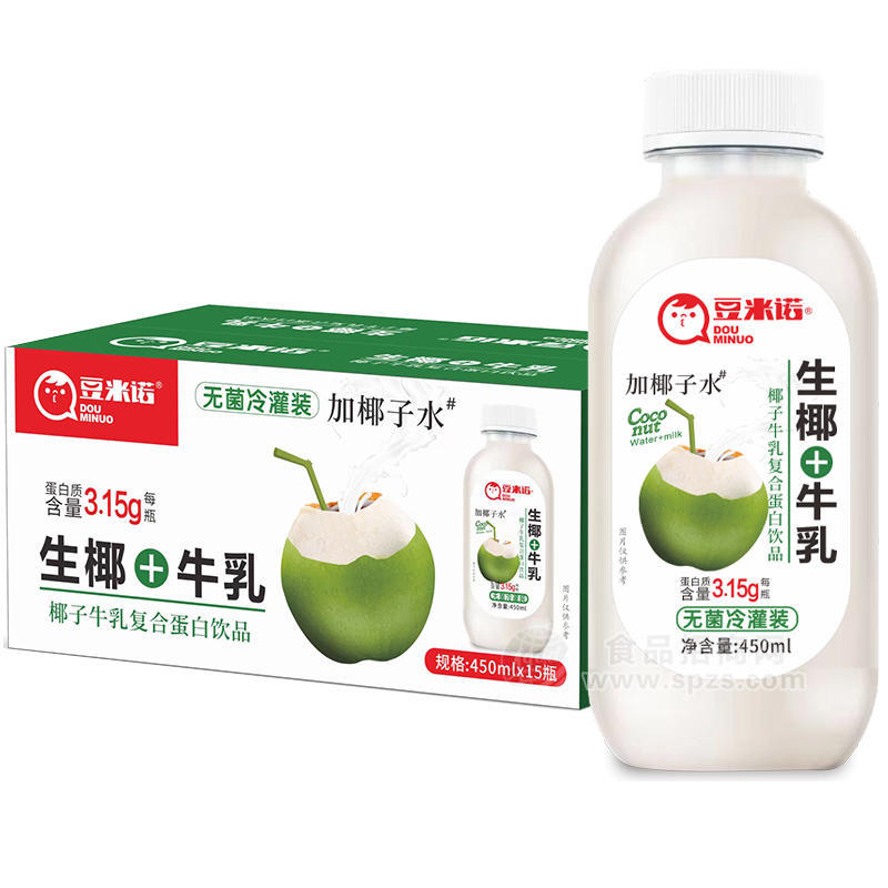 豆米諾生椰牛乳450mlx15瓶