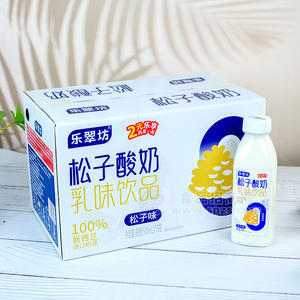 樂翠坊松子酸奶乳味飲品乳飲料500mlx15瓶