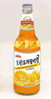 王屋清源橙汁橙子味碳酸饮料500ml