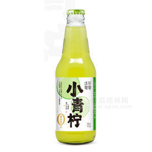 冰芬零零小青柠果汁饮料零添加真果汁300ml