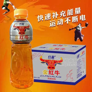 兵盈金紅牛風(fēng)味飲料600mlx15瓶