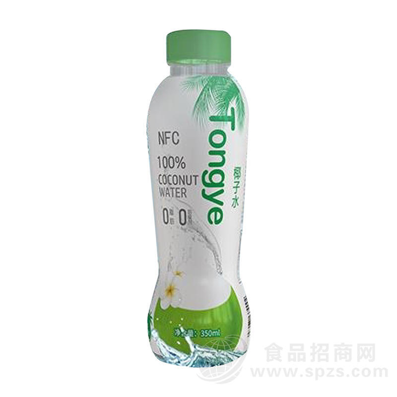 统业椰子水0脂肪0防腐剂果汁饮料瓶装招商350ml