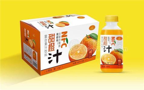 浩富金甜橙汁复合果汁饮料500ml