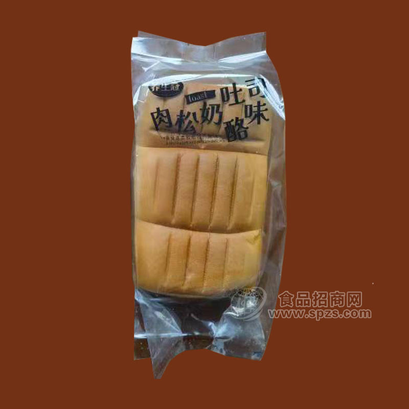 养生冠肉松奶酪味吐司面包烘焙食品268g