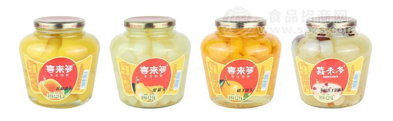 1200克喜來多水果罐頭